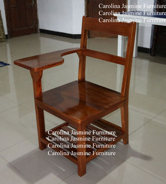 kursi kuliah kayu