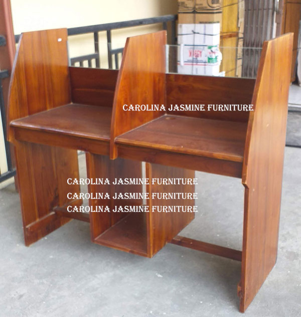 meja komputer twin booth